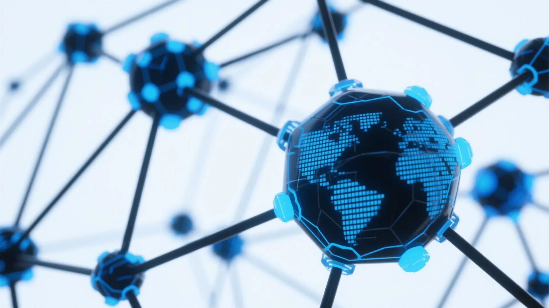 Digital Network Background